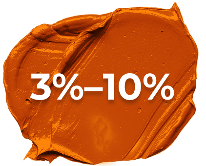 3%–10%